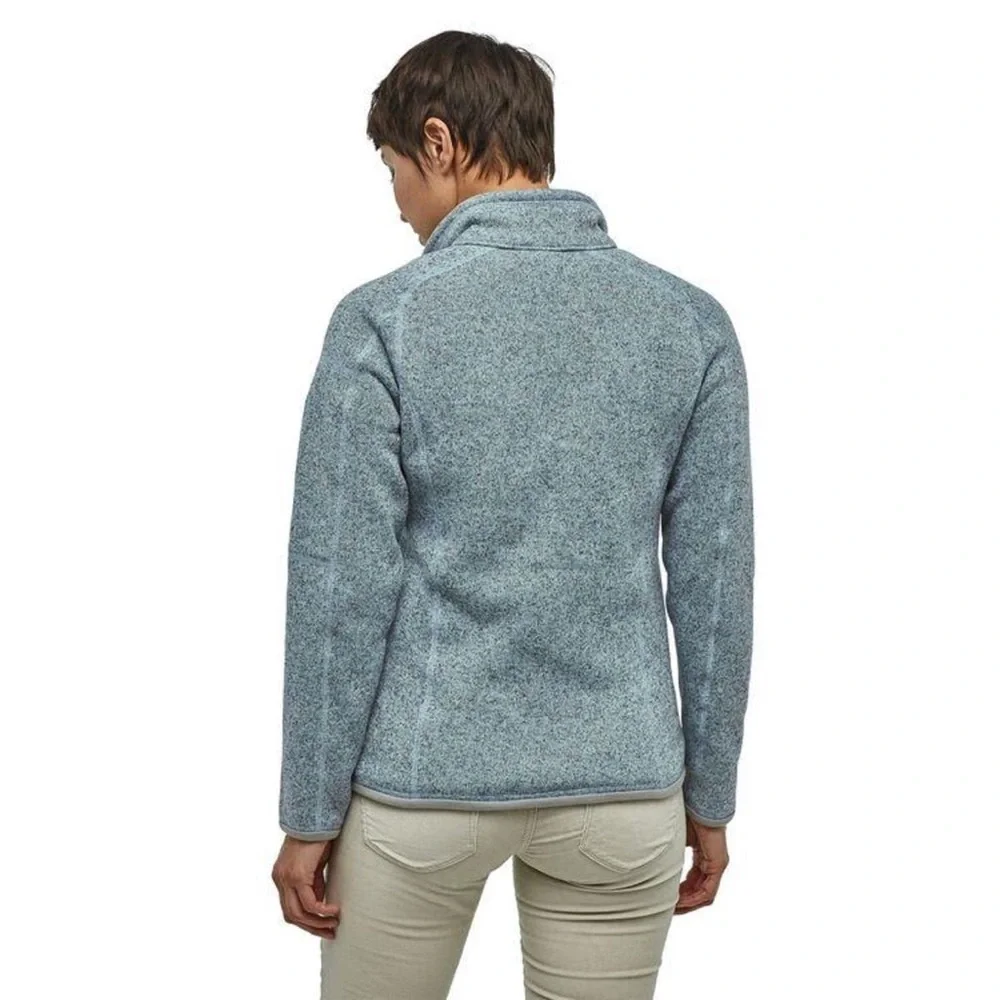 Patagonia Womens Better Sweater 1/4 Zip, Blue, S - Picture 2 of 10